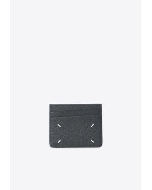 Maison Margiela Four Stitches Leather Cardholder - White