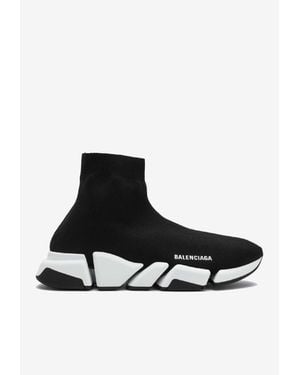 Balenciaga Speed 2.0 High-Top Sneakers - White