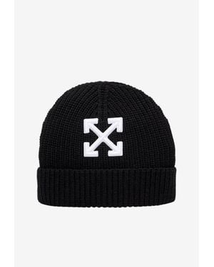 Off-White c/o Virgil Abloh Arrow Classic Wool Beanie - Black