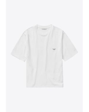 1989 STUDIO Logo Embroidered T-Shirt - White