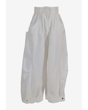 Niccolò Pasqualetti Montage Wide-Leg Pants - Gray