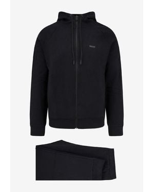 BOSS Logo Track Suit - Blue