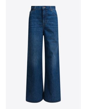 デニム・ジーパン Chloe' Frayed Bottom Jeans Chloé Frayed Bottom Jeans | italist