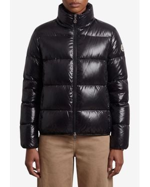 Moncler Abbadia Glossy Down Jacket - Black