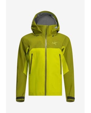 Arc'teryx Beta Ar Gore-Tex Windbreaker Jacket - Yellow