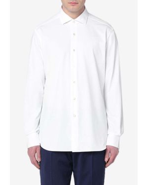 Xacus Essential Long-Sleeved Shirt - White