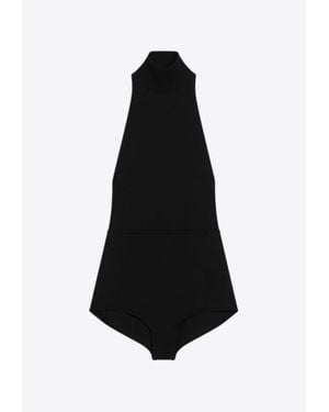 Max Mara Apogeo Turtleneck Bodysuit - Black