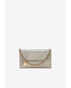 Stella McCartney Falabella Chain Clutch - White