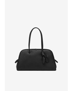 Jacquemus Medium Turismo Grained Leather Shoulder Bag - Black