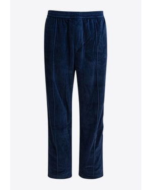 adidas Originals X Wales Bonner Velvet Track Trousers - Blue
