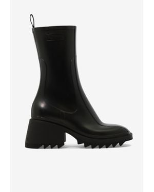 Chloé Betty 70 Rain Ankle Boots - Black