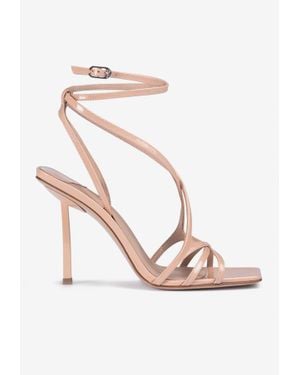 Le Silla Belen 95 Patent Leather Sandals - Pink