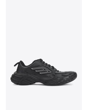 Balenciaga Monday Low-Top Sneakers - Black