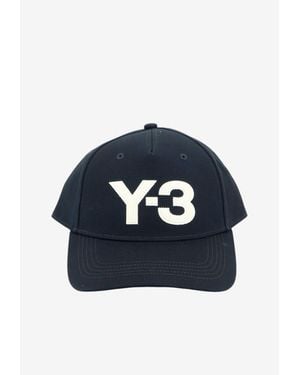 Y-3 Logo Baseball Cap - Blue
