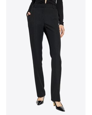 Versace Sequin Stripes Pants - Black