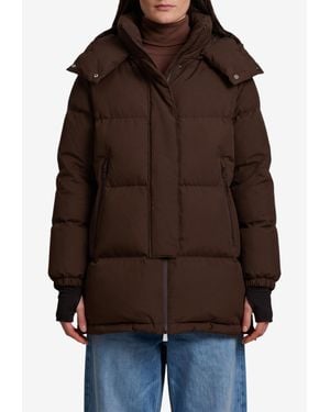 Herno 2-Layer Windstopper Padded Jacket - Brown