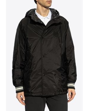 Moncler Vernant Reversible Hooded Jacket - Black