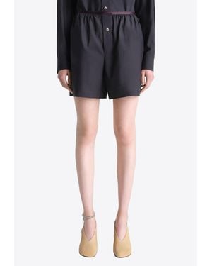 Lemaire Relaxed Boxer Shorts - Black