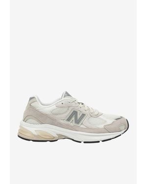 New Balance Abzorb 2010 Mesh And Suede Sneakers - White