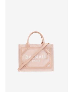 Balmain Small B-Army Tote Bag - Pink