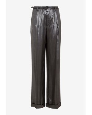 Ralph Lauren Acklie Pleated Pants - Gray