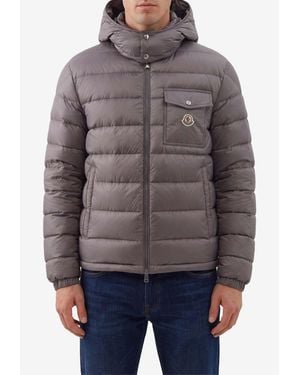 Moncler Verith Short Down Jacket - Gray