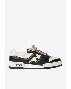 Fendi Match Low-Top Sneakers - Multicolour