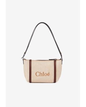 Chloé Carry Shoulder Bag - White