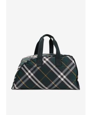 Burberry Large Shield Duffle Bag - Black
