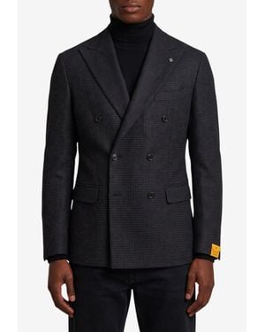 Tagliatore New York Single-Breasted Blazer - Black