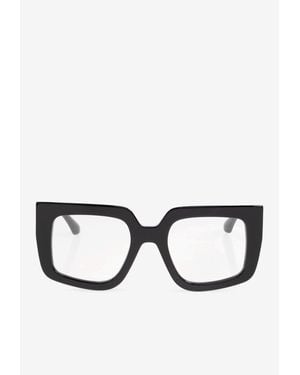 Etro Pegasus Square Glasses - Black