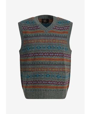 Ralph Lauren Fair Isle Wool Vest - Multicolour