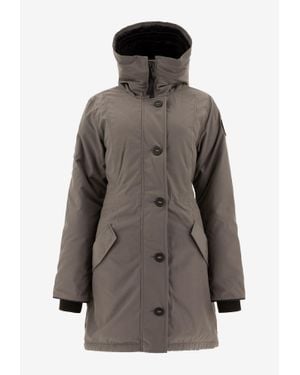 Canada Goose Rossclair Hooded Parka - Brown