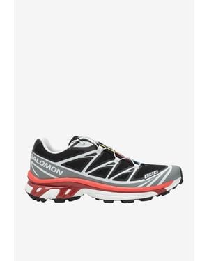 Salomon Xt-6 Low-Top Sneakers - White
