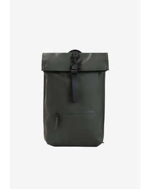 Rains Rolltop Rucksack Backpack - Black