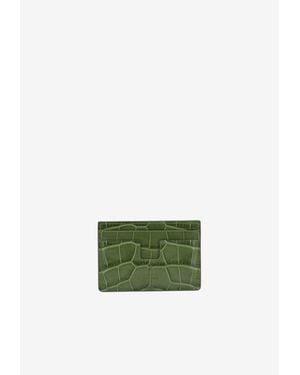 Tom Ford Tejus T Line Cardholder - Green