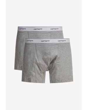 Carhartt Logo Waistband Briefs - Gray
