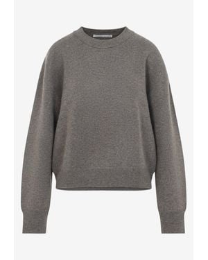 Studio Nicholson Morina Wool Cashmere Jumper - Grey