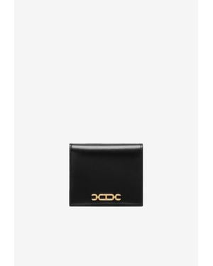 Tom Ford Leather Compact Wallet - White