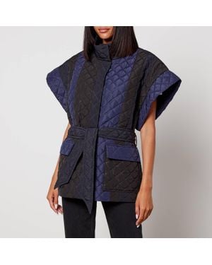 Stella Nova Mattam Quilted Shell Gilet - Blue
