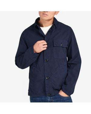 Barbour International x Steve McQueen Cotton Terrance Chore Casual Jacket - Blue