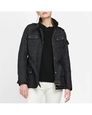 Barbour Tourer Polarquilt Shell Jacket - Black