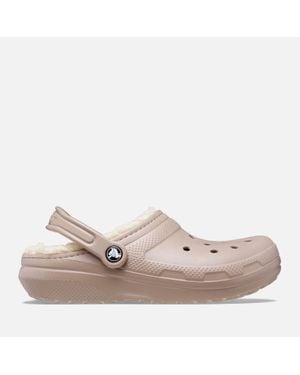 Crocs™ Sherpa-Lined Rubber Clogs - Pink