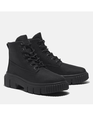 Timberland Greyfield Canvas Boots - Black