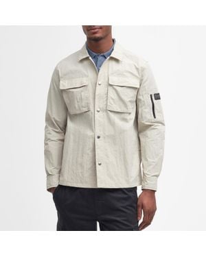 Barbour Shutter Shell Overshirt - Natural