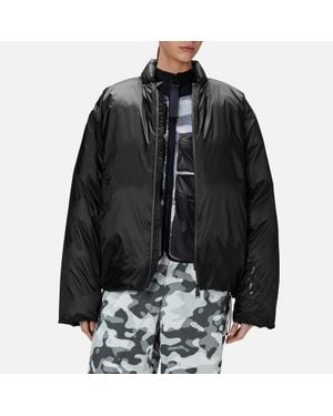 Rains Kevo Coated-Shell Puffer Bomber - Black