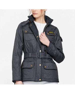 Barbour International Ladies International Polarquilt Navy - Blue