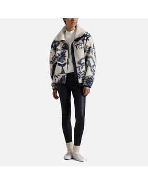 Polo Ralph Lauren Faux Fur Jacket - Black