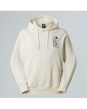 The North Face Explore Gear Relaxed Hoodie - White