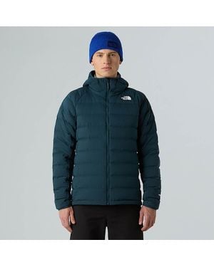 The North Face Abseil Stretch Down Hooded Jacket - Blue